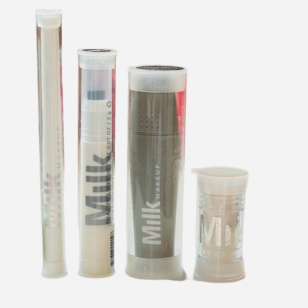 Milk Makeup 4-Piece Set Glitter Stick, Shadow Liner, Tattoo Stamp, Eye Marker